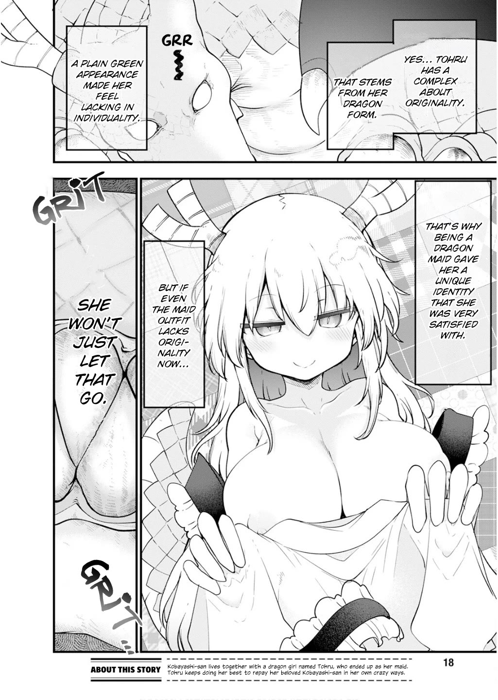Kobayashi-san Chi no Maid Dragon Chapter 164 page 3 - Chapter 164: Tohru and Maid Outfits