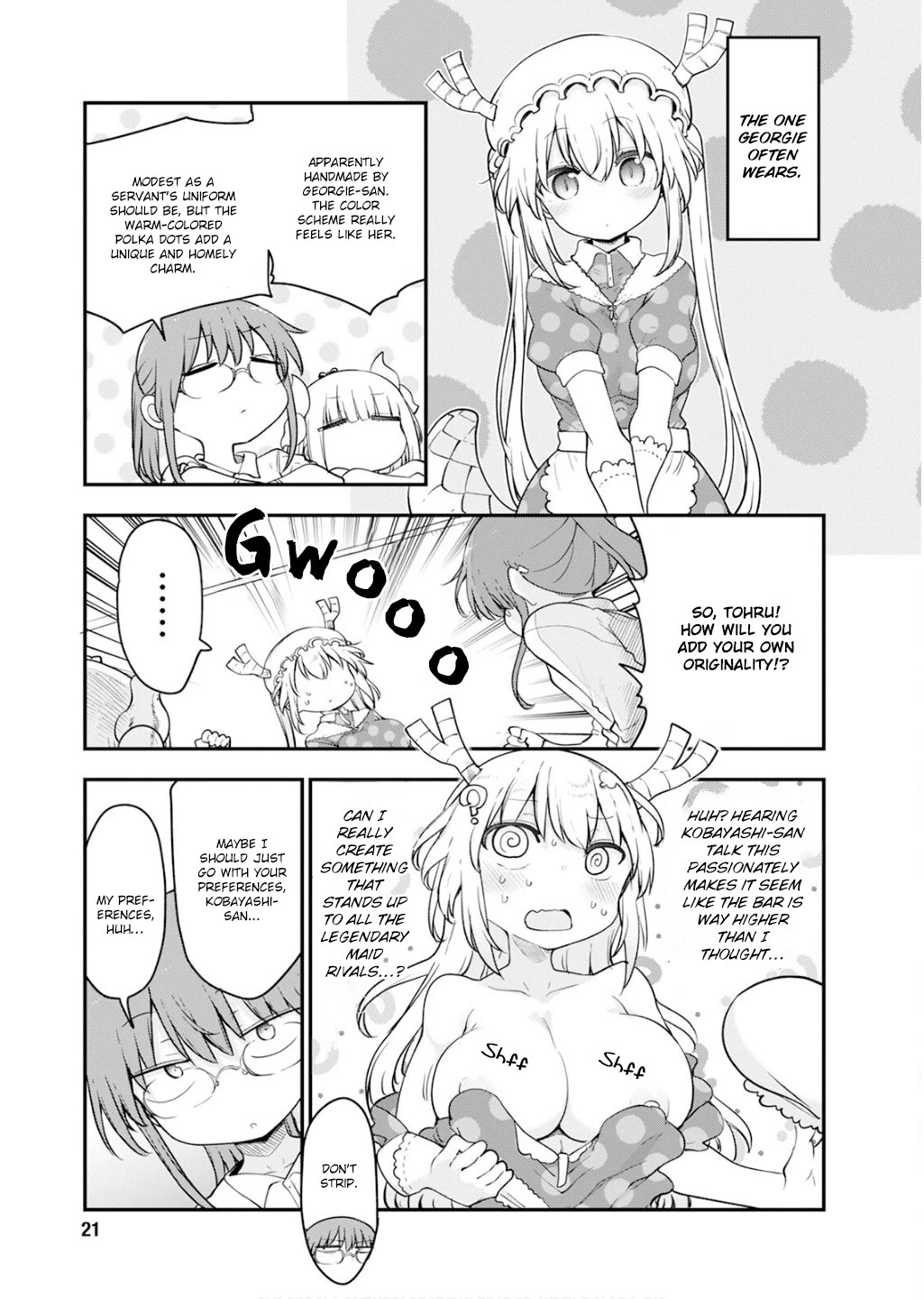 Kobayashi-san Chi no Maid Dragon Chapter 164 page 6 - Chapter 164: Tohru and Maid Outfits
