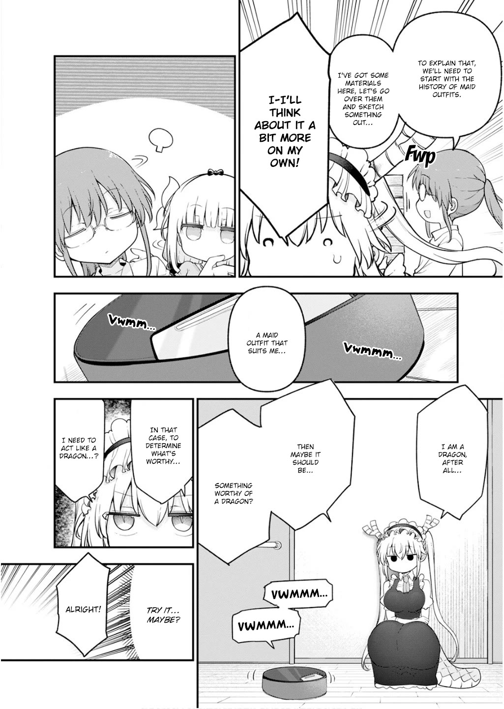 Kobayashi-san Chi no Maid Dragon Chapter 164 page 7 - Chapter 164: Tohru and Maid Outfits