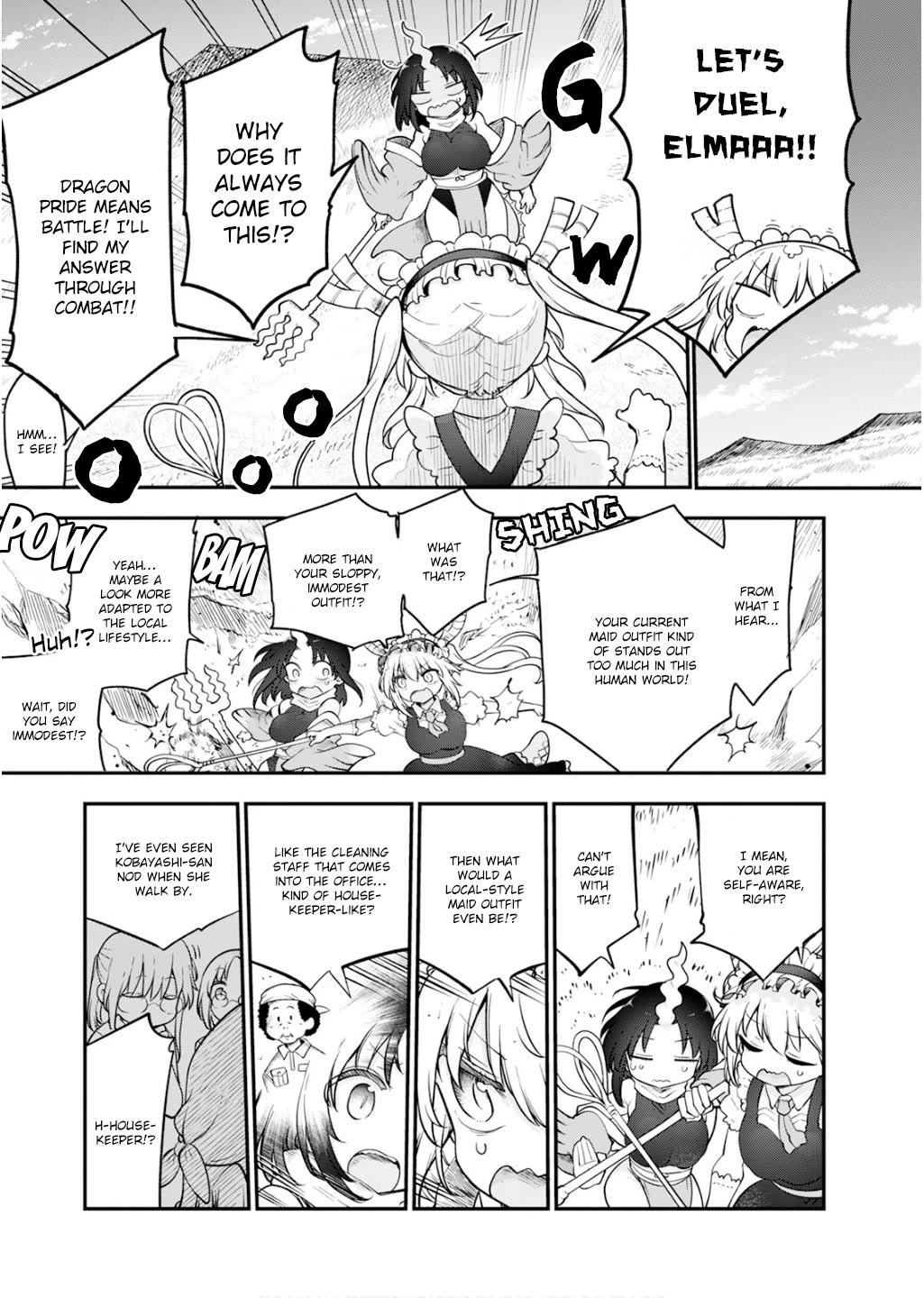 Kobayashi-san Chi no Maid Dragon Chapter 164 page 8 - Chapter 164: Tohru and Maid Outfits