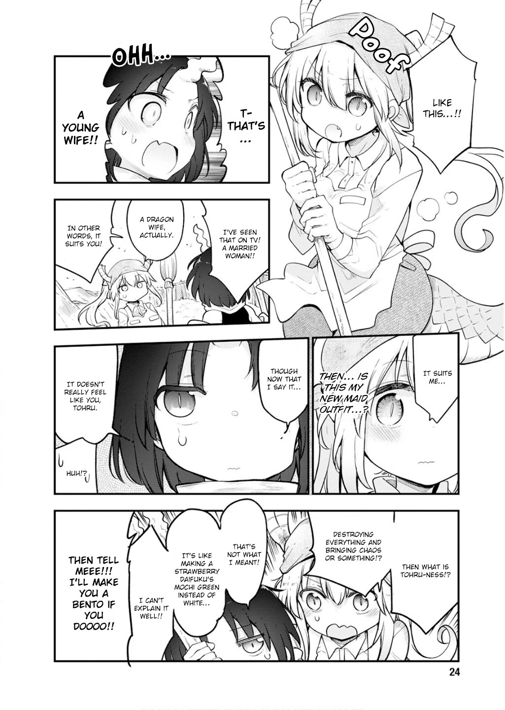 Kobayashi-san Chi no Maid Dragon Chapter 164 page 9 - Chapter 164: Tohru and Maid Outfits