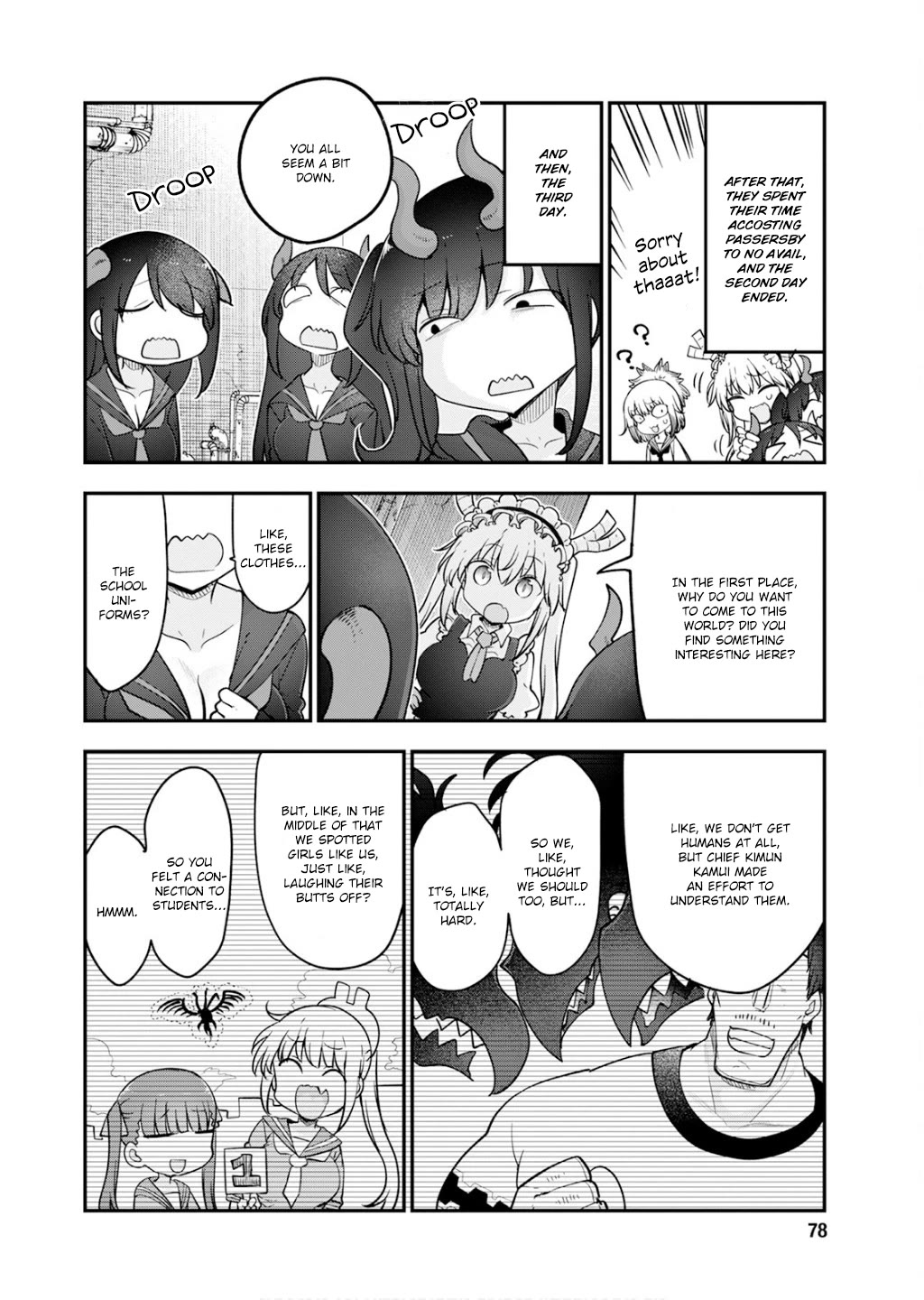 Kobayashi-san Chi no Maid Dragon Chapter 165 page 10 - Chapter 165: The Dragon Trio of Death and the Trial