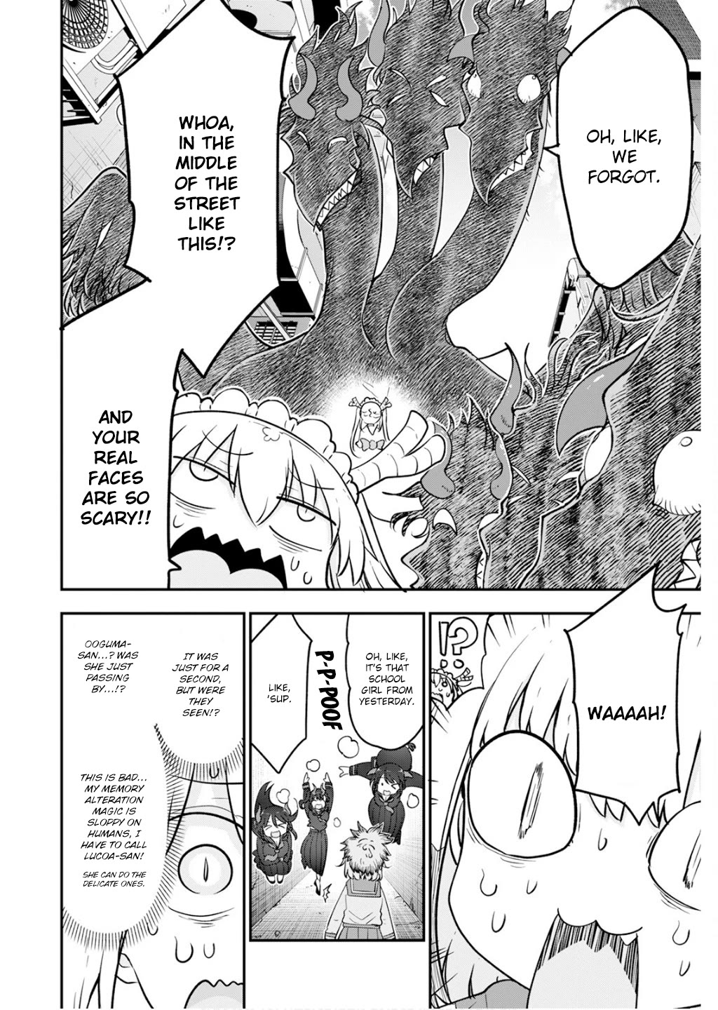 Kobayashi-san Chi no Maid Dragon Chapter 165 page 12 - Chapter 165: The Dragon Trio of Death and the Trial