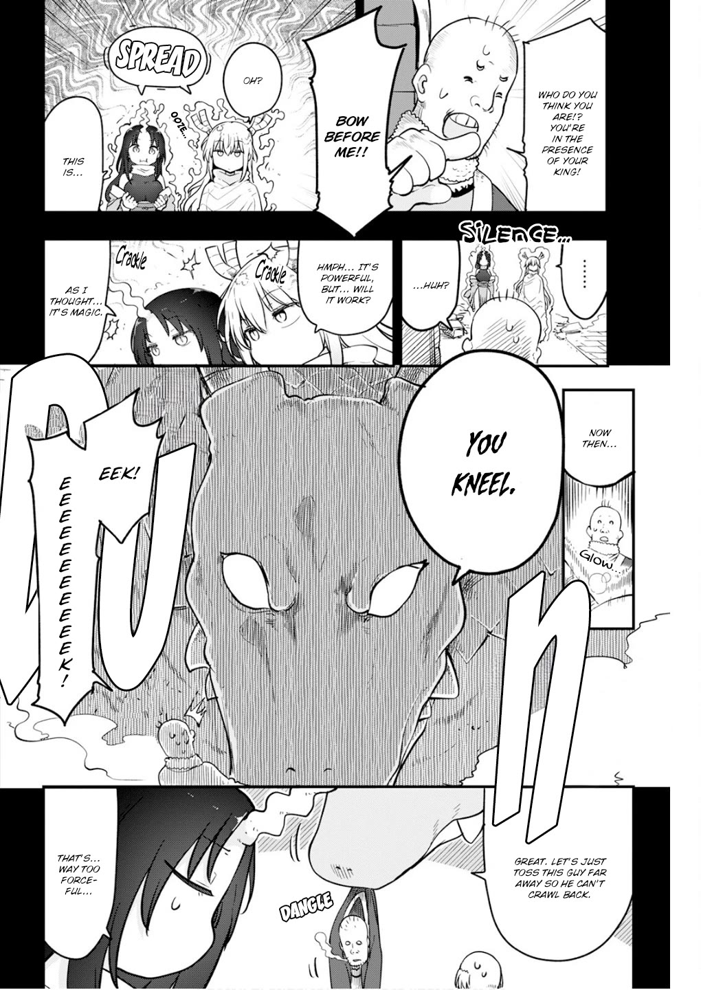 Kobayashi-san Chi no Maid Dragon Chapter 166 page 12 - Chapter 166: Tohru and Legend III