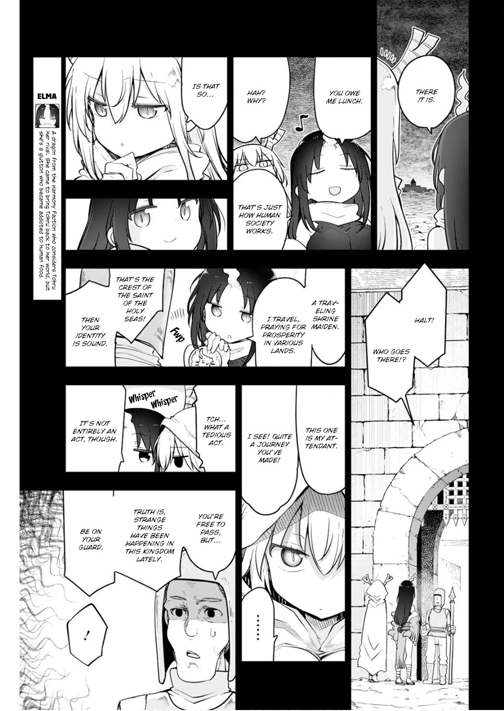 Kobayashi-san Chi no Maid Dragon Chapter 166 page 3 - Chapter 166: Tohru and Legend III