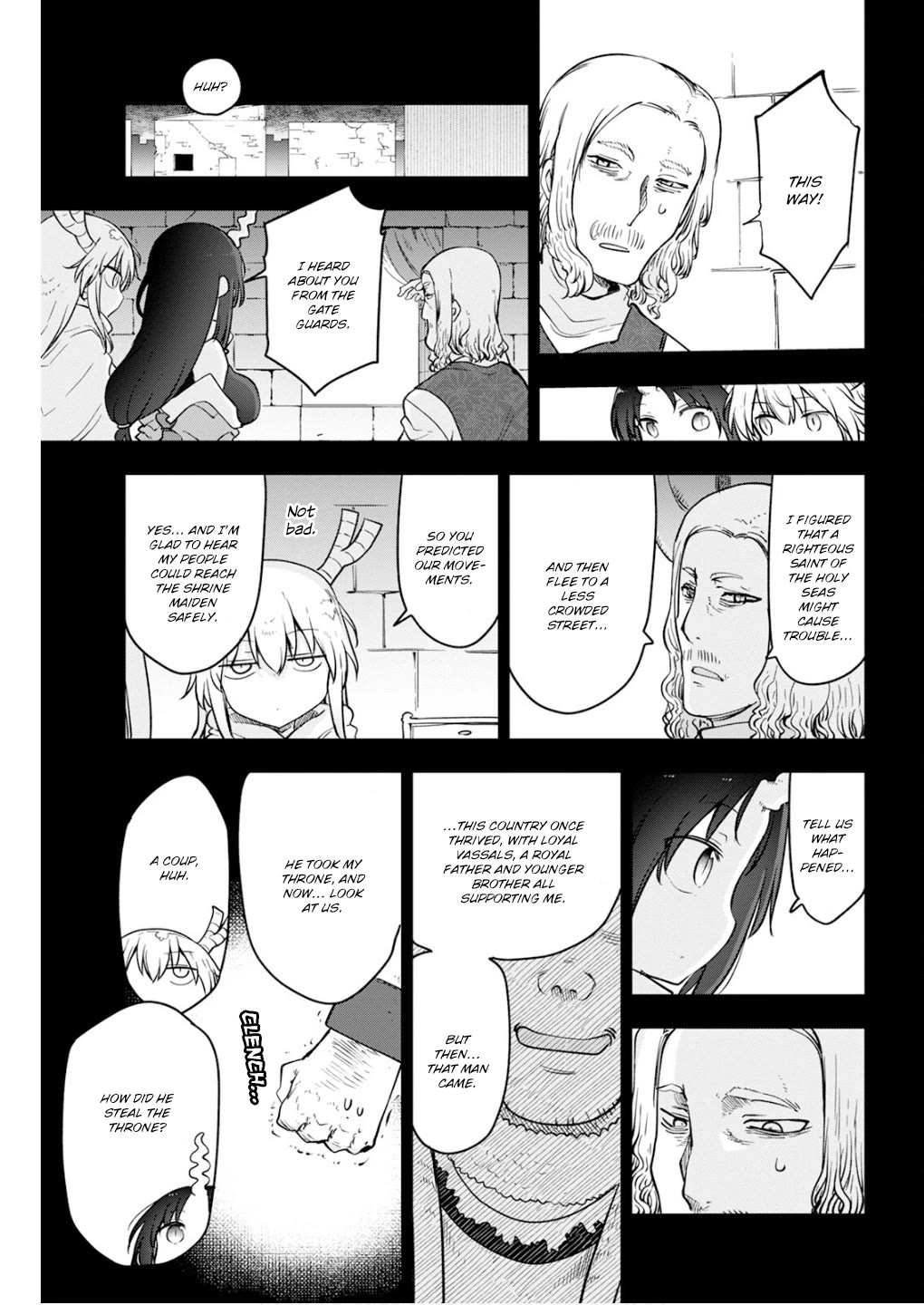 Kobayashi-san Chi no Maid Dragon Chapter 166 page 7 - Chapter 166: Tohru and Legend III