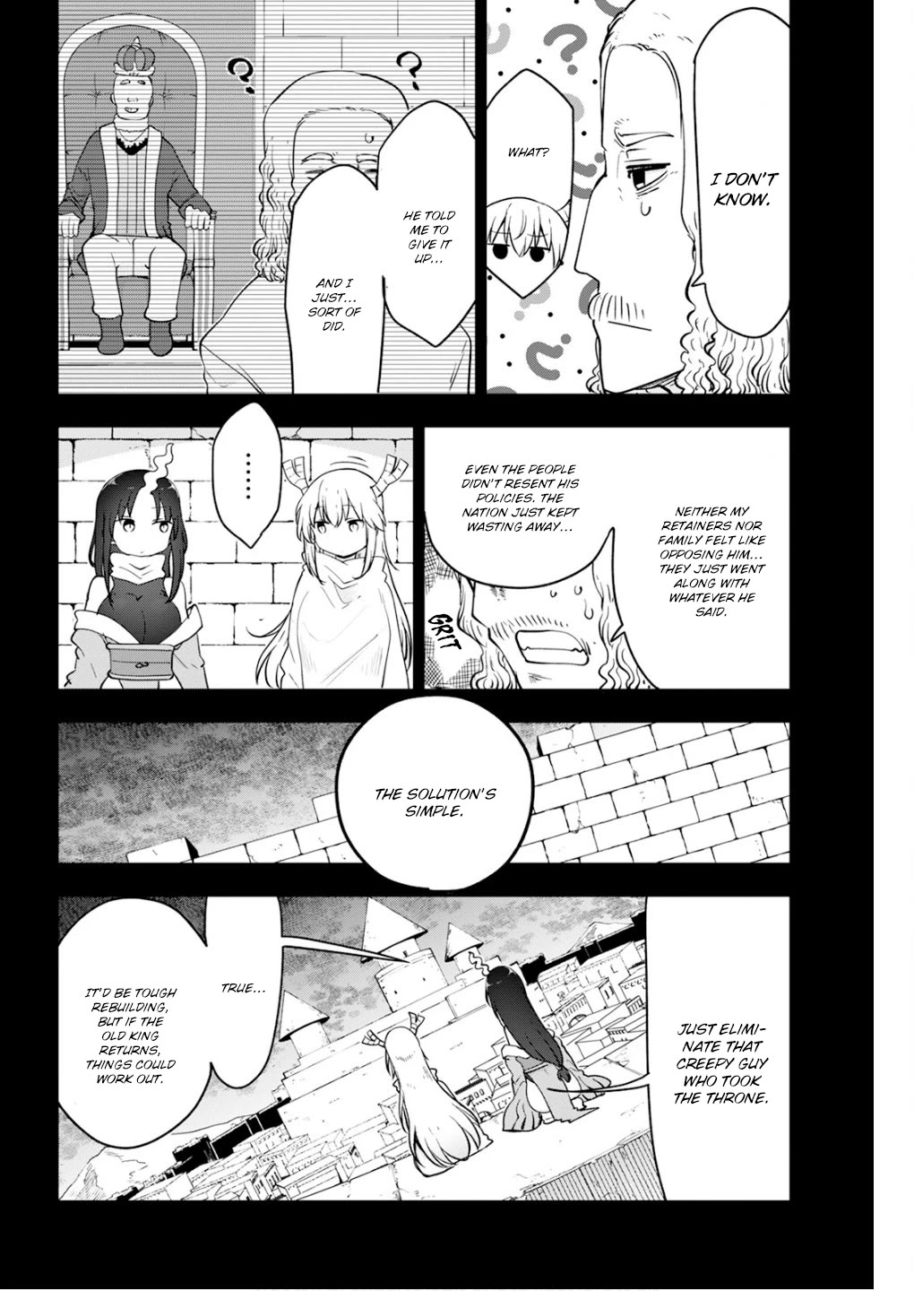 Kobayashi-san Chi no Maid Dragon Chapter 166 page 8 - Chapter 166: Tohru and Legend III