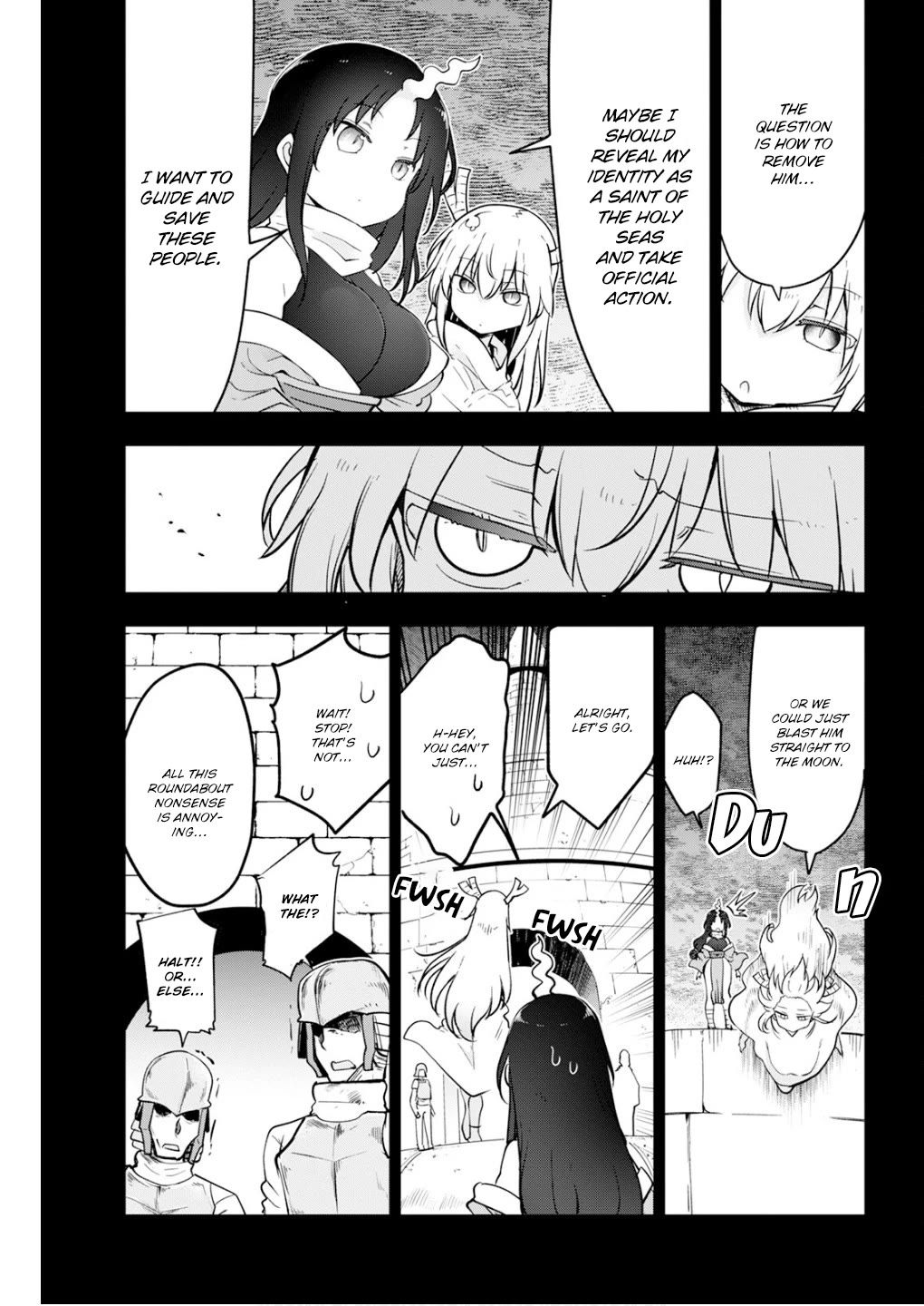 Kobayashi-san Chi no Maid Dragon Chapter 166 page 9 - Chapter 166: Tohru and Legend III
