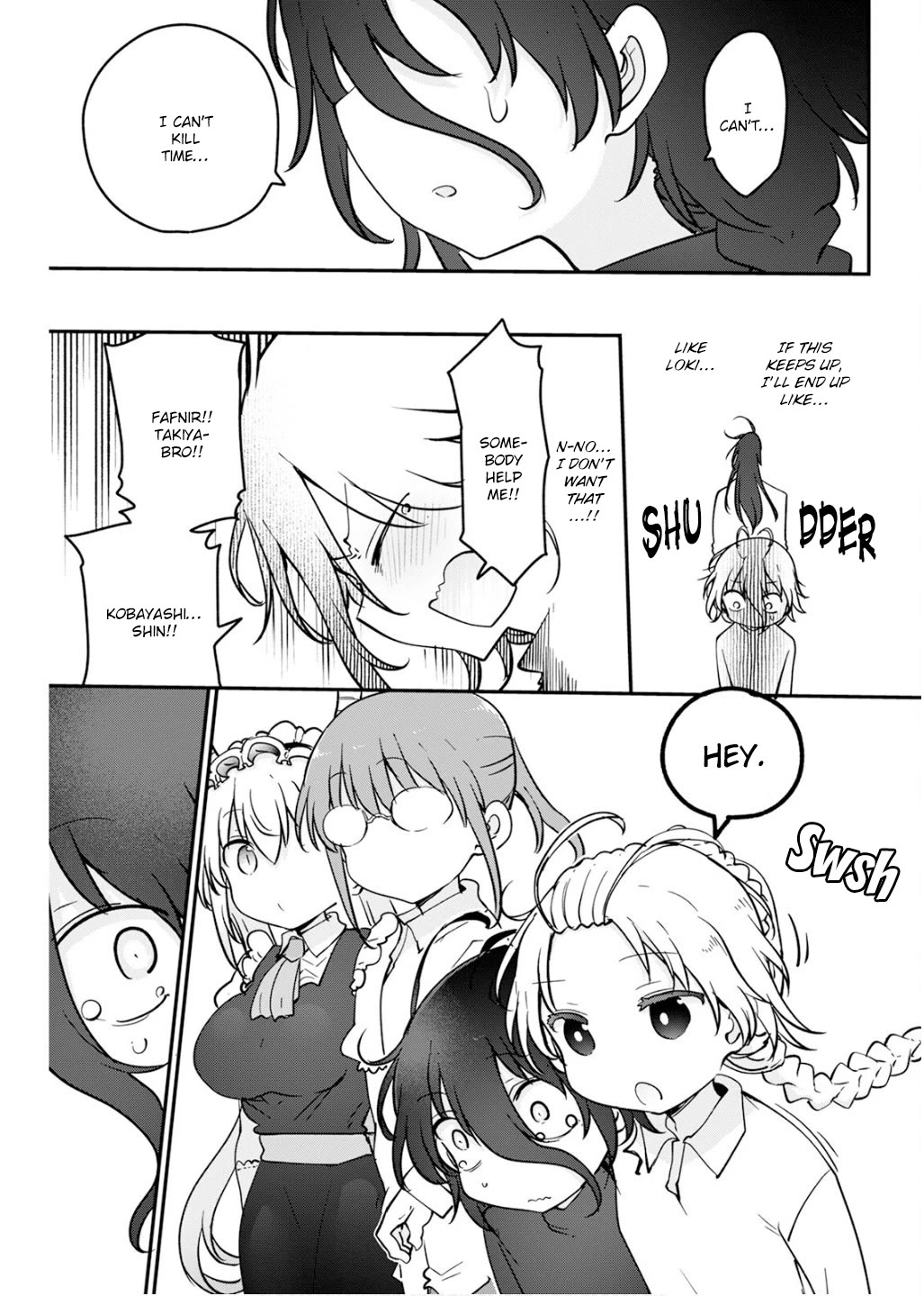 Kobayashi-san Chi no Maid Dragon Chapter 167 page 13 - Chapter 167: Shinji and Free Time