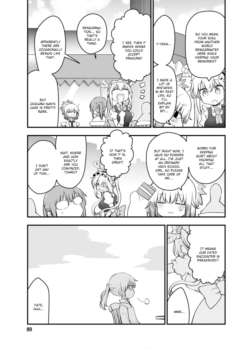 Kobayashi-san Chi no Maid Dragon Chapter 168 page 13 - Chapter 168: Kobayashi-san and Ooguma-san
