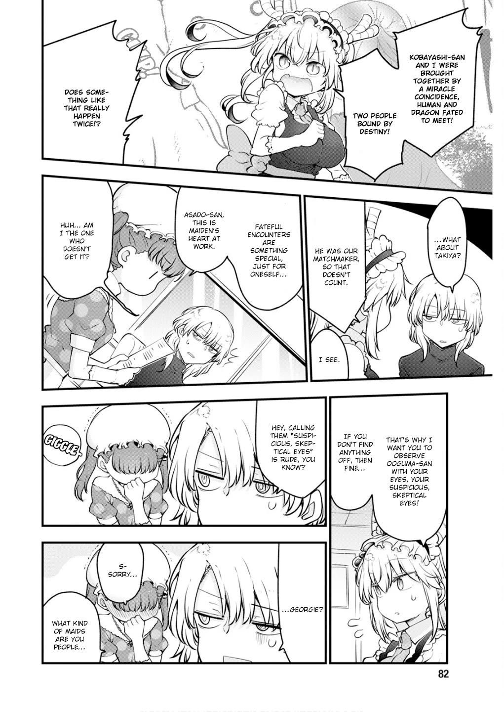 Kobayashi-san Chi no Maid Dragon Chapter 168 page 6 - Chapter 168: Kobayashi-san and Ooguma-san