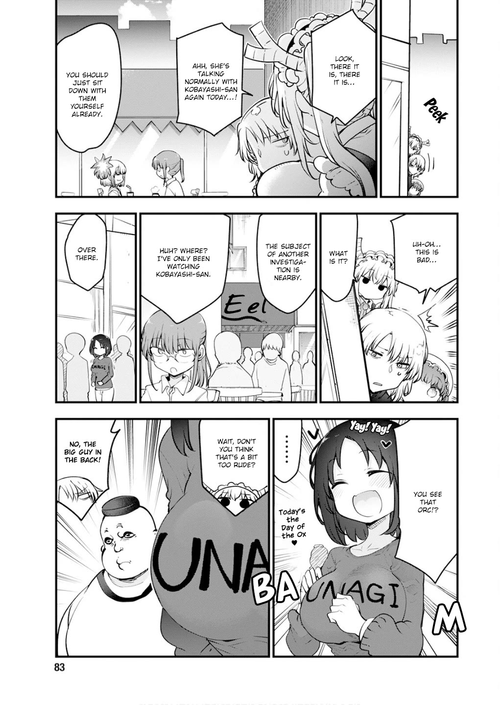 Kobayashi-san Chi no Maid Dragon Chapter 168 page 7 - Chapter 168: Kobayashi-san and Ooguma-san