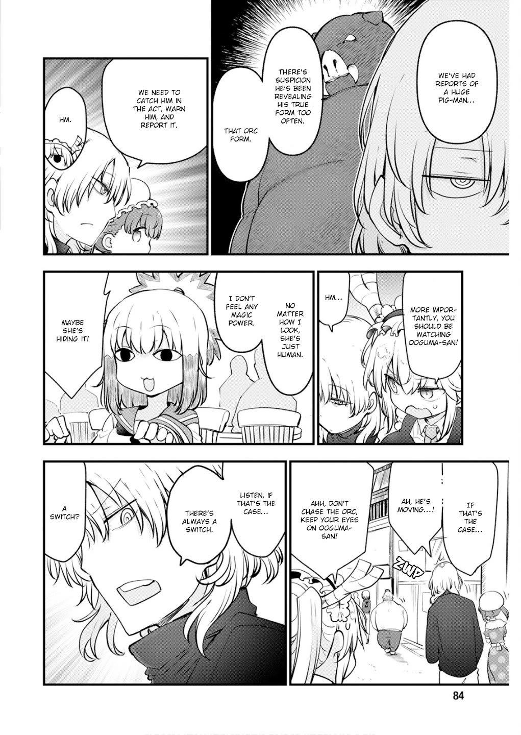 Kobayashi-san Chi no Maid Dragon Chapter 168 page 8 - Chapter 168: Kobayashi-san and Ooguma-san