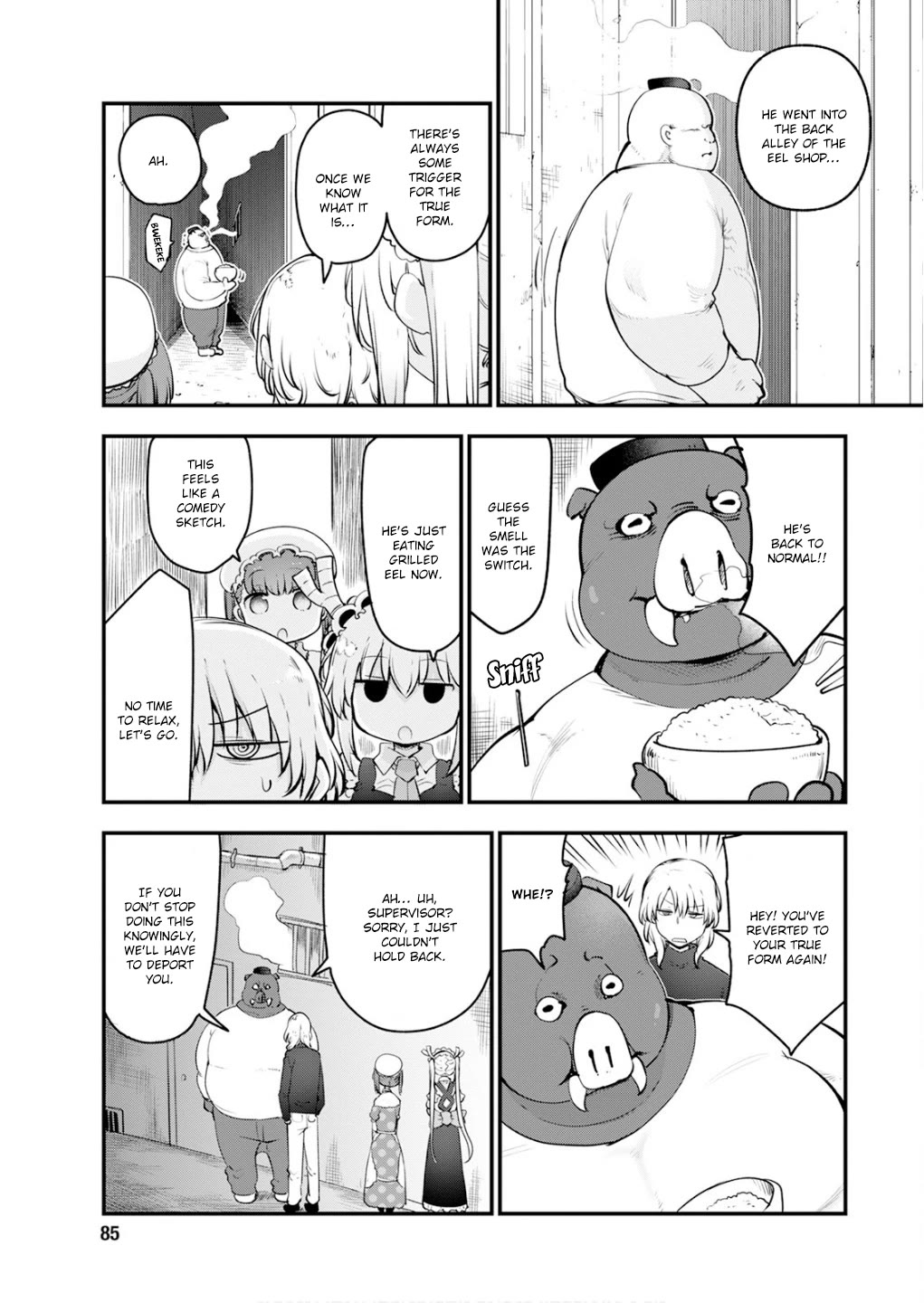 Kobayashi-san Chi no Maid Dragon Chapter 168 page 9 - Chapter 168: Kobayashi-san and Ooguma-san