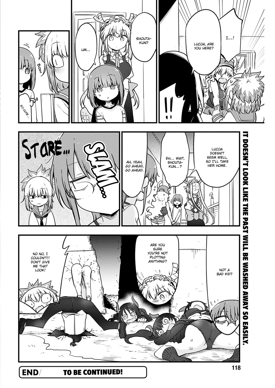 Kobayashi-san Chi no Maid Dragon Chapter 169 page 14 - Chapter 169: Lucoa and Tezca