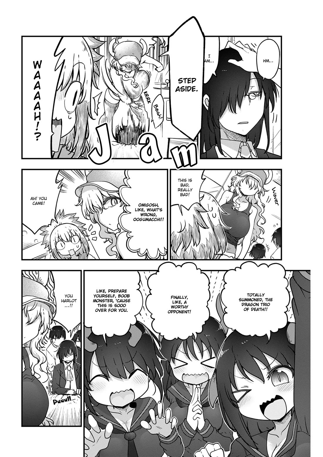 Kobayashi-san Chi no Maid Dragon Chapter 169 page 8 - Chapter 169: Lucoa and Tezca