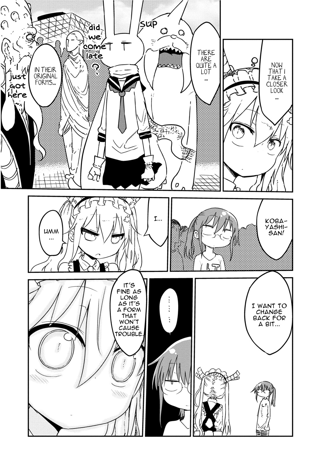 Kobayashi-san Chi no Maid Dragon Chapter 17 page 10 - Chapter 17 : Tooru and Comiket