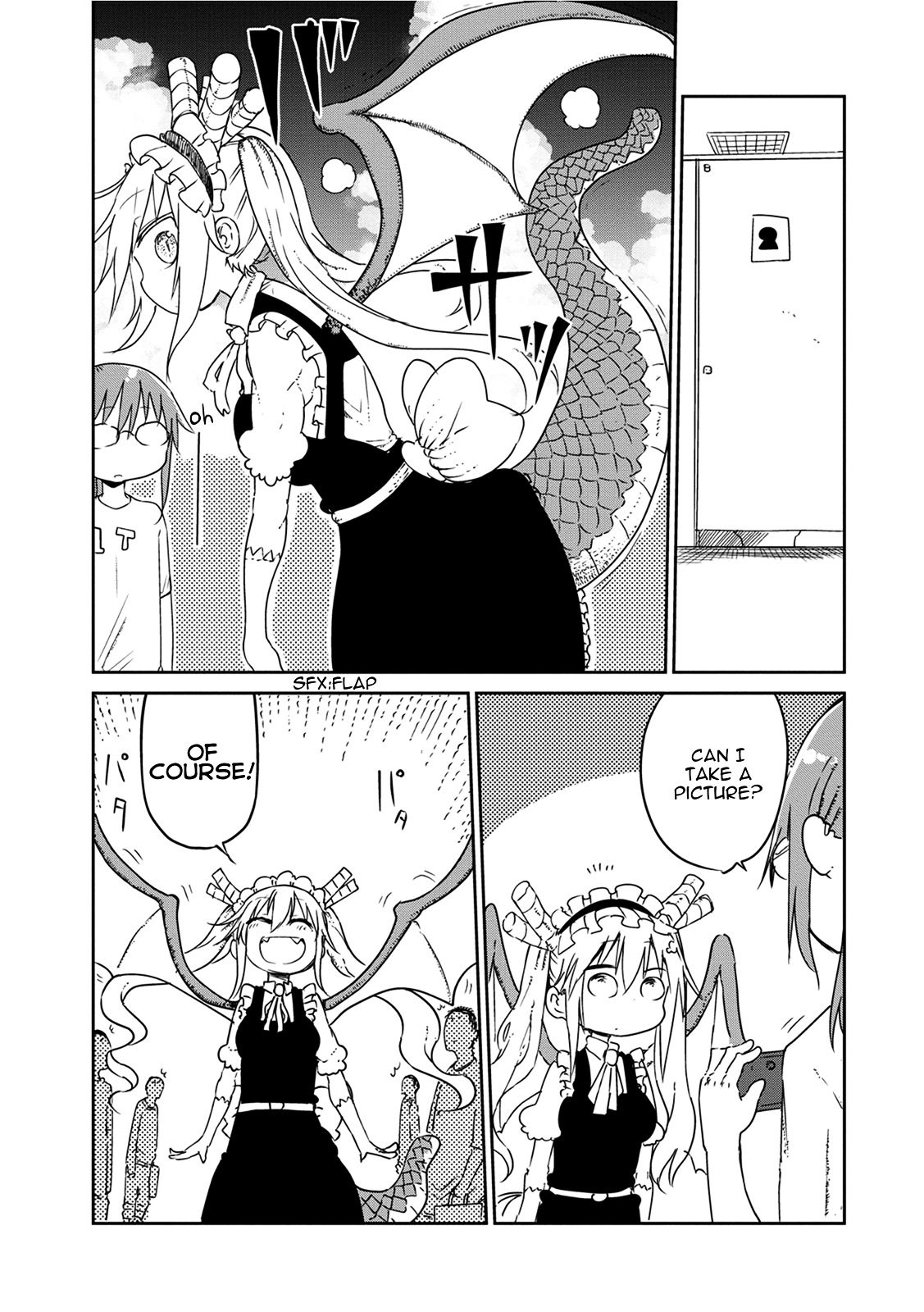 Kobayashi-san Chi no Maid Dragon Chapter 17 page 11 - Chapter 17 : Tooru and Comiket