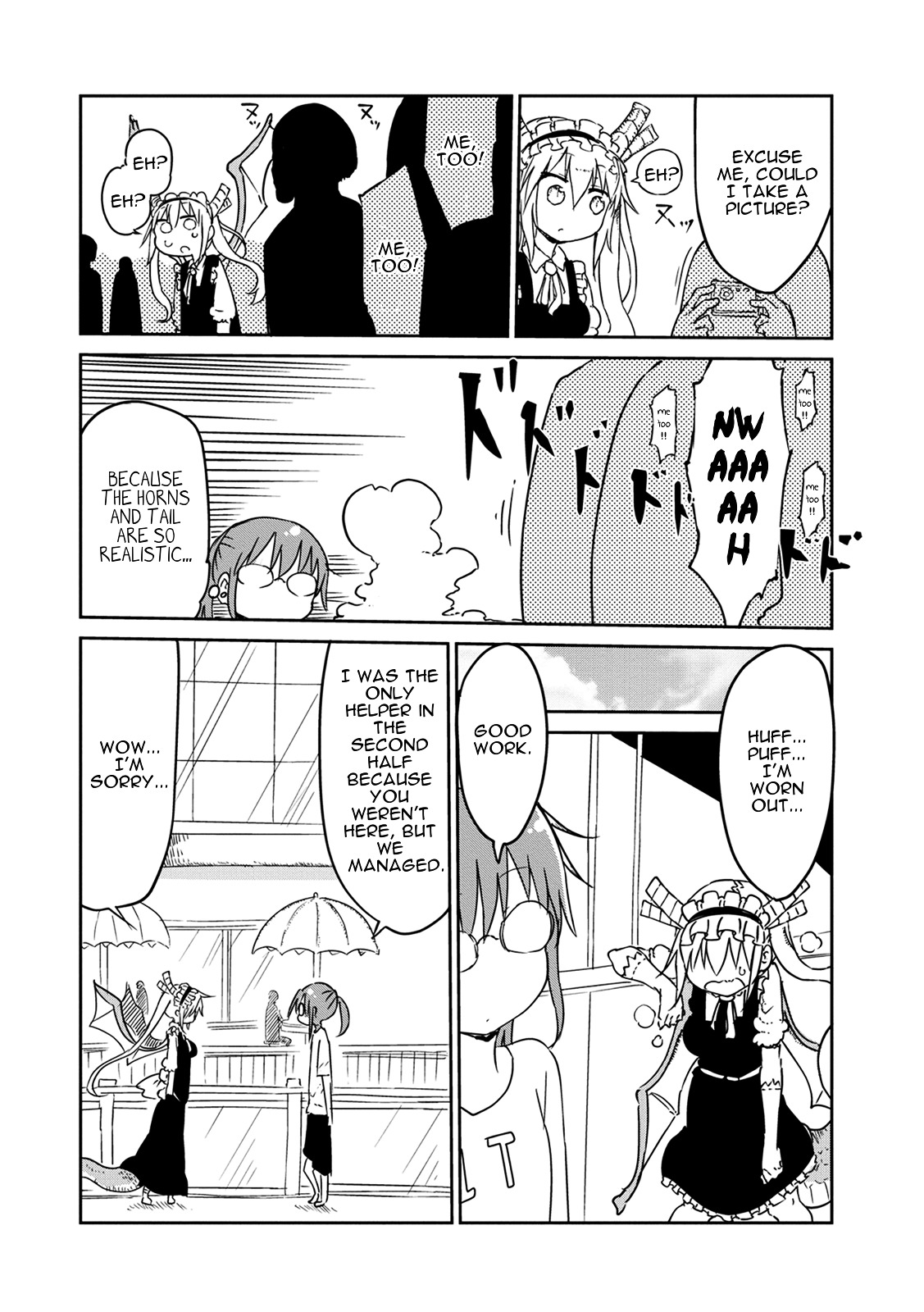 Kobayashi-san Chi no Maid Dragon Chapter 17 page 12 - Chapter 17 : Tooru and Comiket