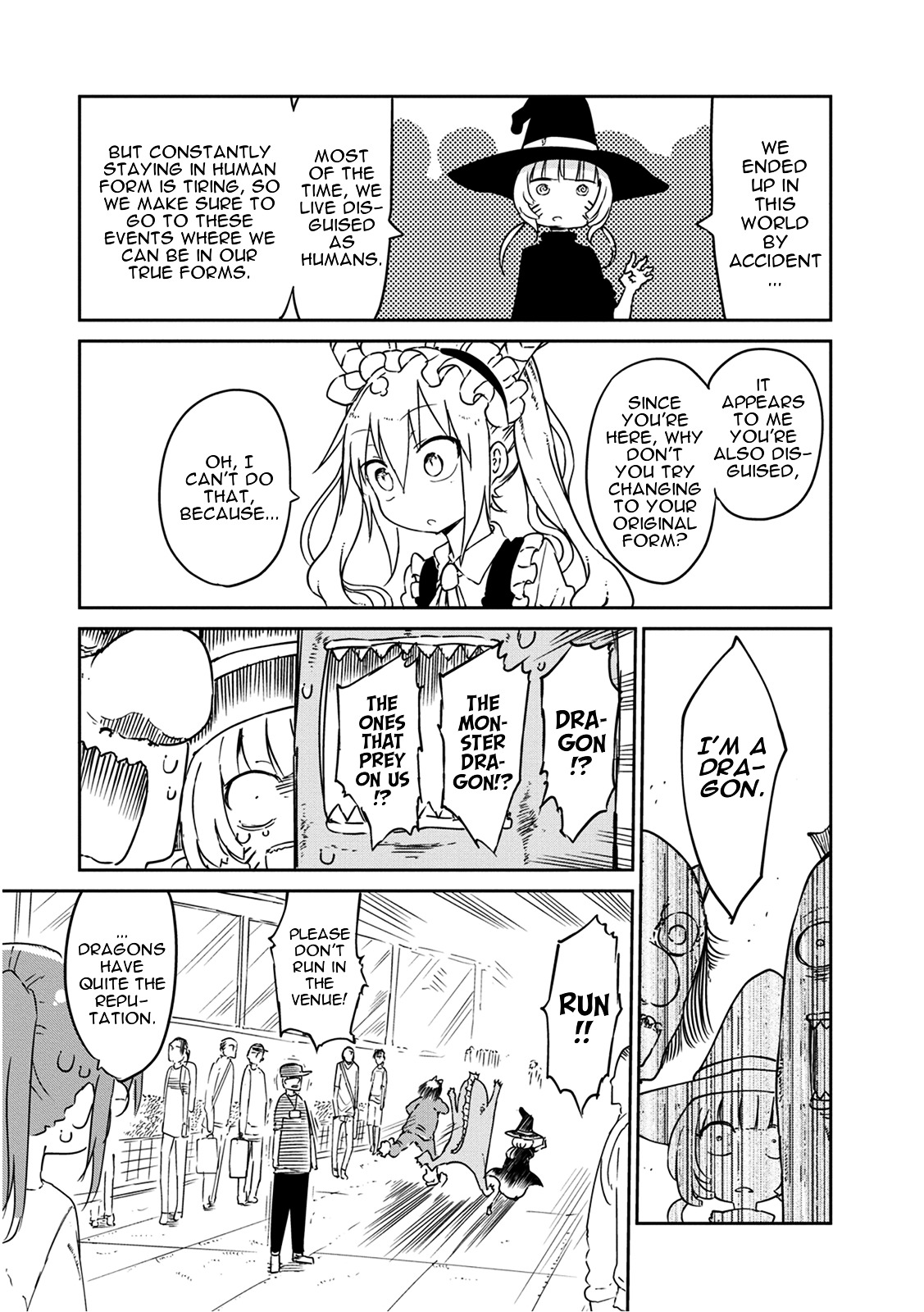Kobayashi-san Chi no Maid Dragon Chapter 17 page 8 - Chapter 17 : Tooru and Comiket