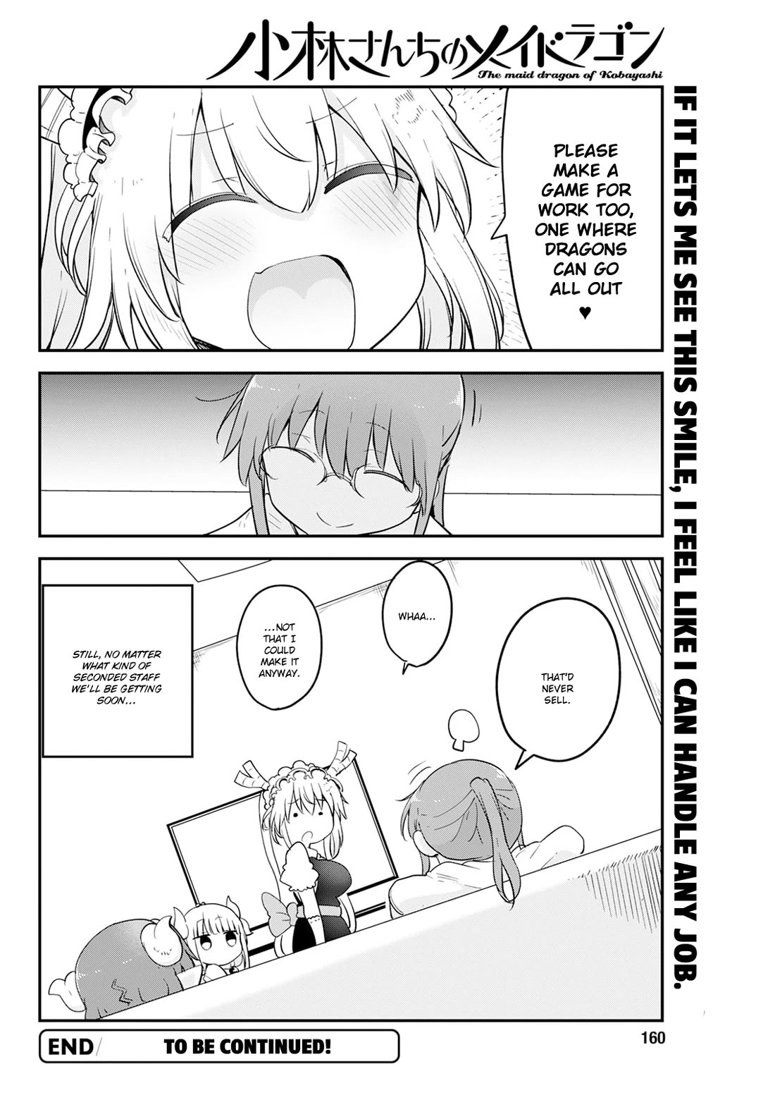Kobayashi-san Chi no Maid Dragon Chapter 170 page 14 - Chapter 170: Tohru and Games