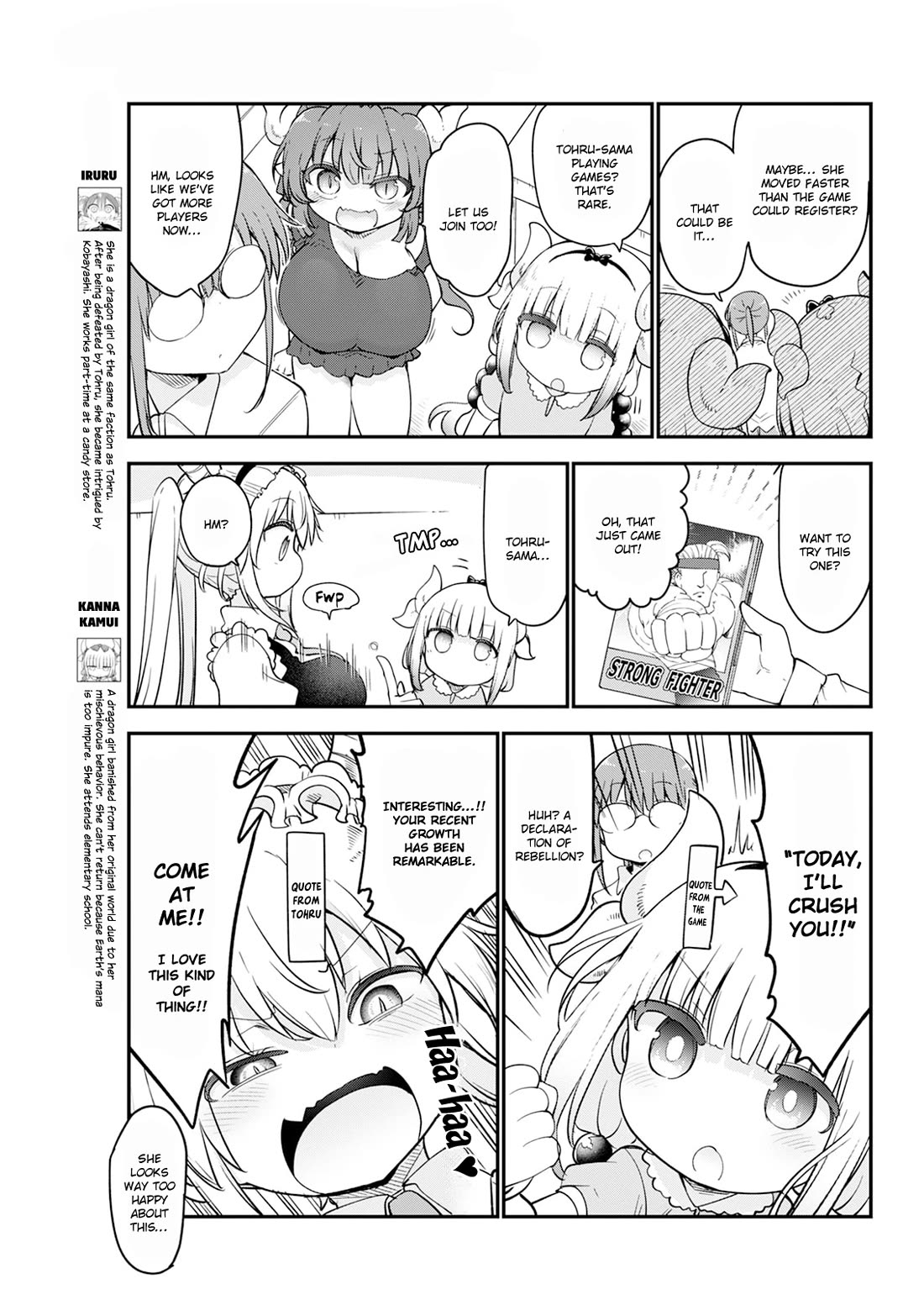 Kobayashi-san Chi no Maid Dragon Chapter 170 page 7 - Chapter 170: Tohru and Games