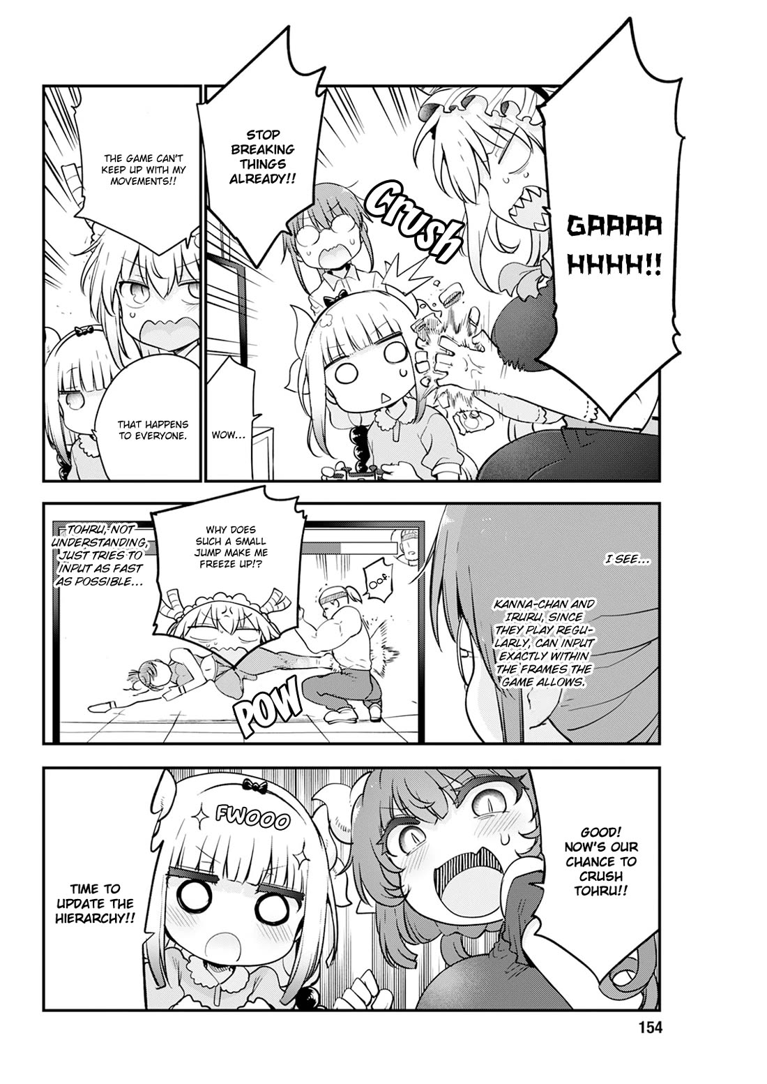 Kobayashi-san Chi no Maid Dragon Chapter 170 page 8 - Chapter 170: Tohru and Games