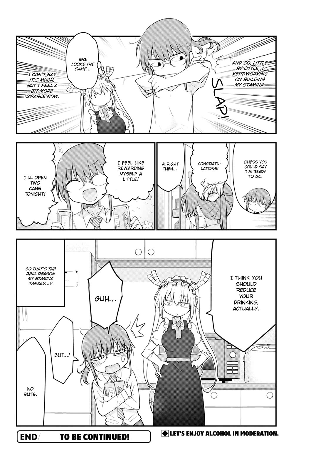 Kobayashi-san Chi no Maid Dragon Chapter 171 page 14 - Chapter 171: Kobayashi and Exercise