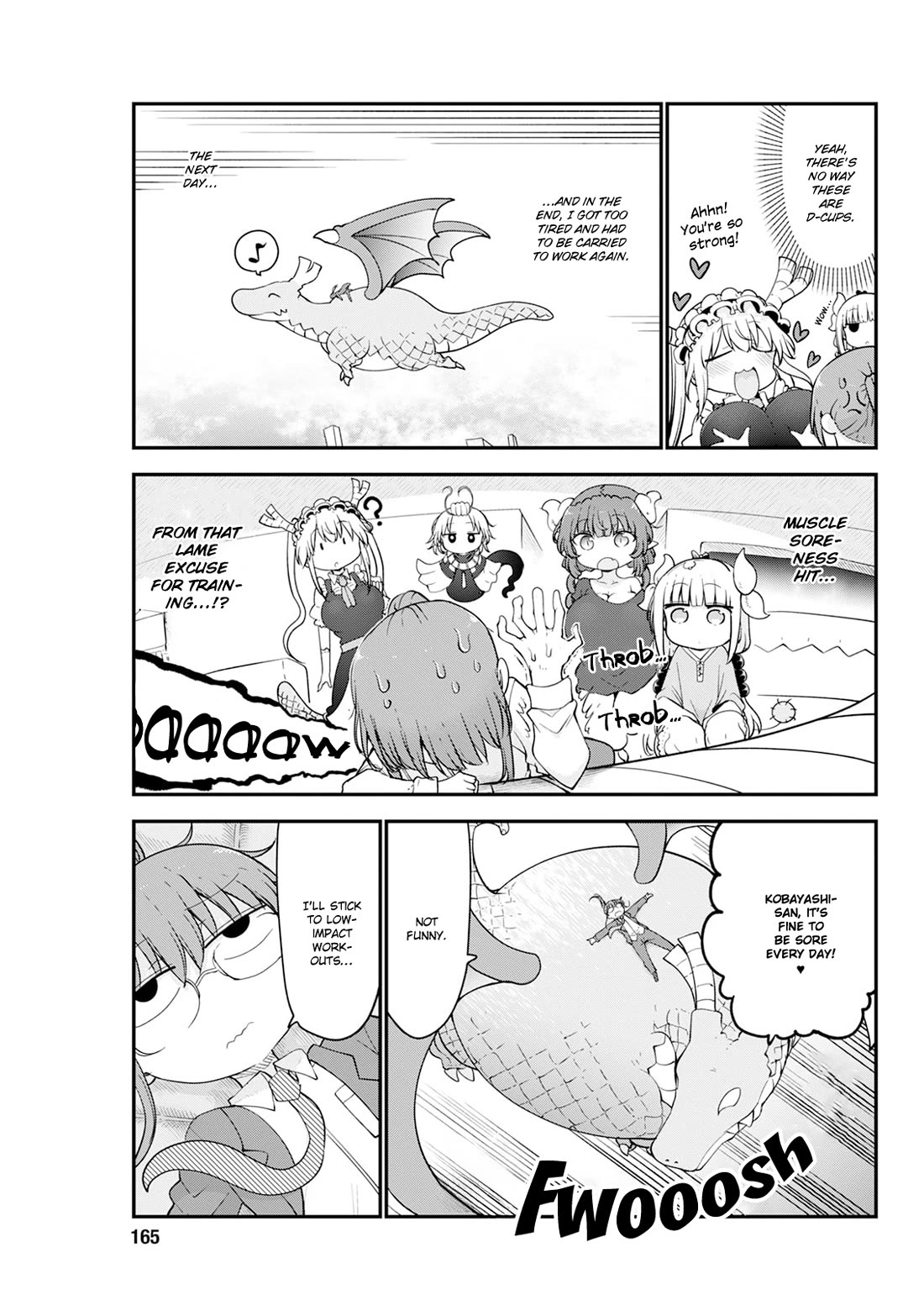 Kobayashi-san Chi no Maid Dragon Chapter 171 page 7 - Chapter 171: Kobayashi and Exercise
