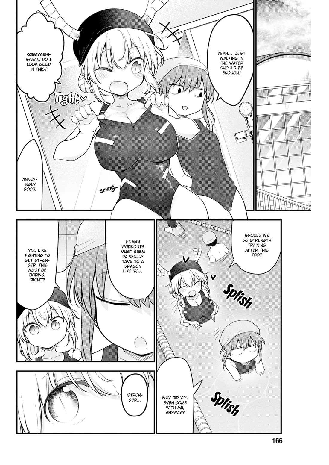 Kobayashi-san Chi no Maid Dragon Chapter 171 page 8 - Chapter 171: Kobayashi and Exercise