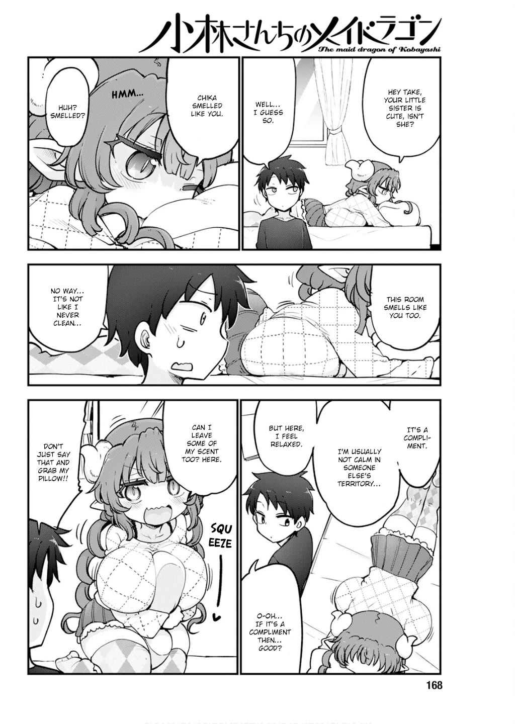 Kobayashi-san Chi no Maid Dragon Chapter 172 page 10 - Chapter 172: Iruru and Home Visit