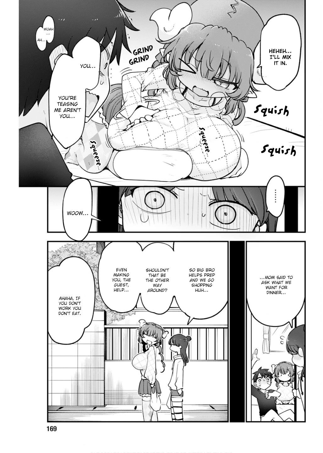 Kobayashi-san Chi no Maid Dragon Chapter 172 page 11 - Chapter 172: Iruru and Home Visit