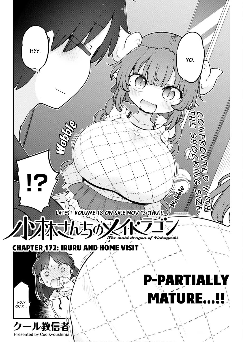 Kobayashi-san Chi no Maid Dragon Chapter 172 page 2 - Chapter 172: Iruru and Home Visit