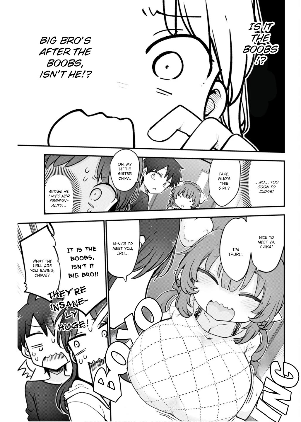 Kobayashi-san Chi no Maid Dragon Chapter 172 page 3 - Chapter 172: Iruru and Home Visit