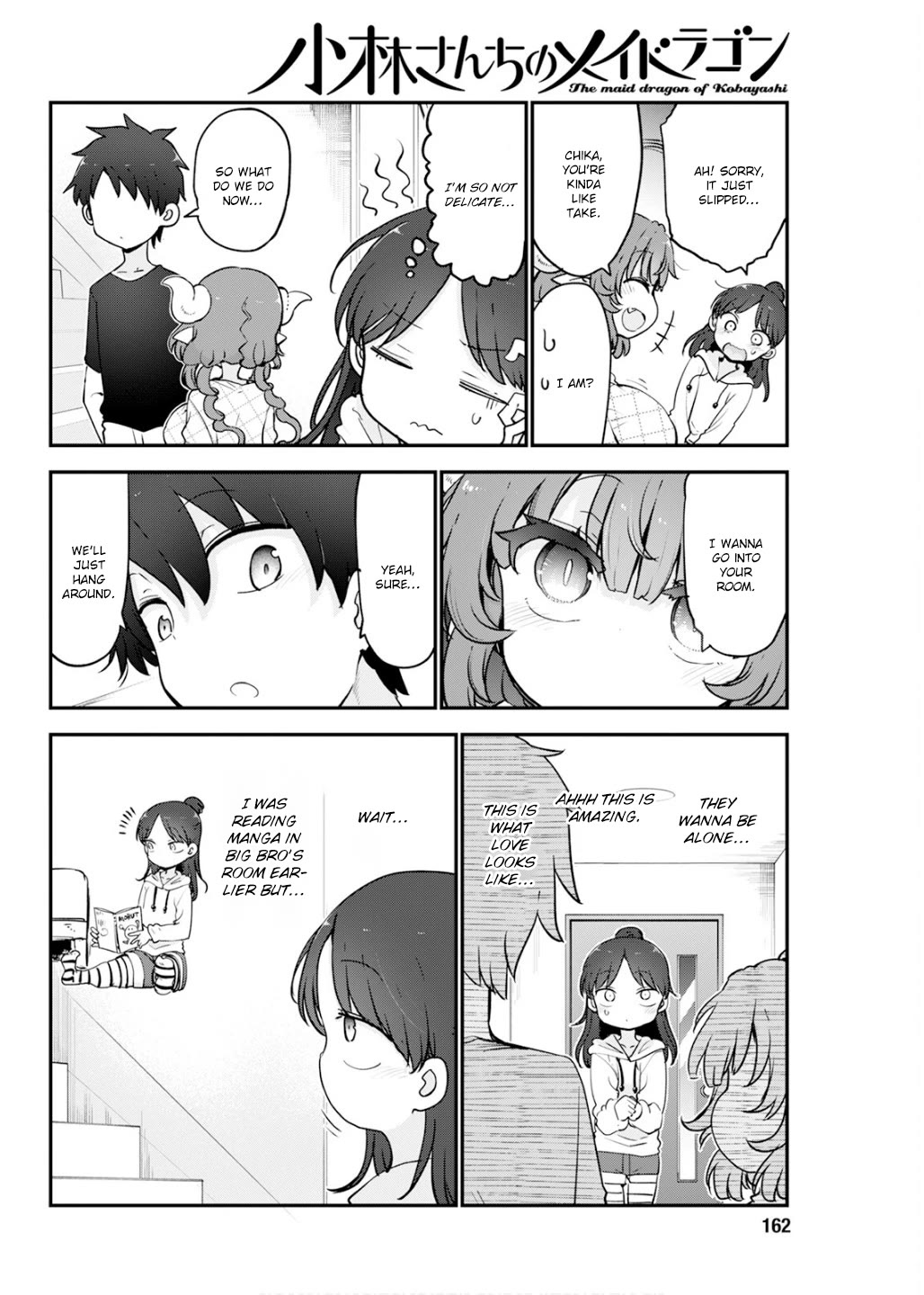Kobayashi-san Chi no Maid Dragon Chapter 172 page 4 - Chapter 172: Iruru and Home Visit