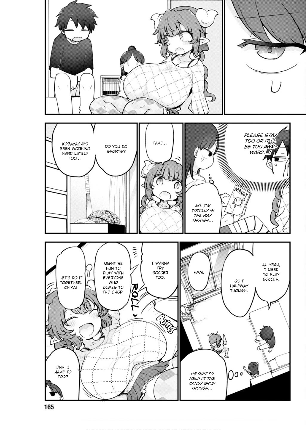 Kobayashi-san Chi no Maid Dragon Chapter 172 page 7 - Chapter 172: Iruru and Home Visit