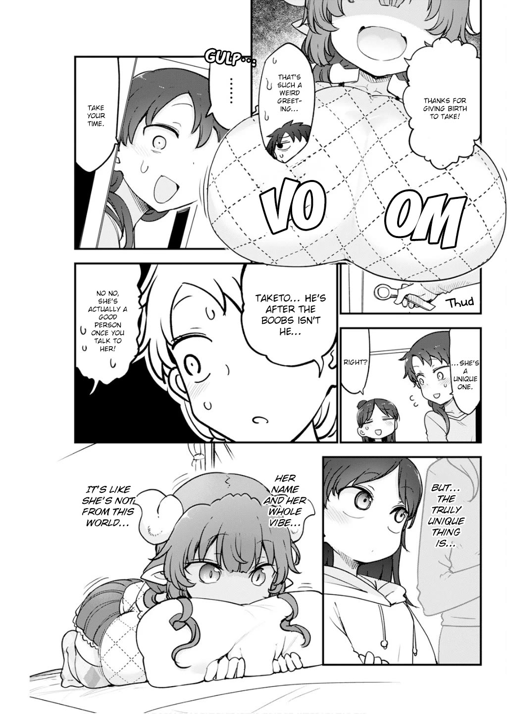 Kobayashi-san Chi no Maid Dragon Chapter 172 page 9 - Chapter 172: Iruru and Home Visit