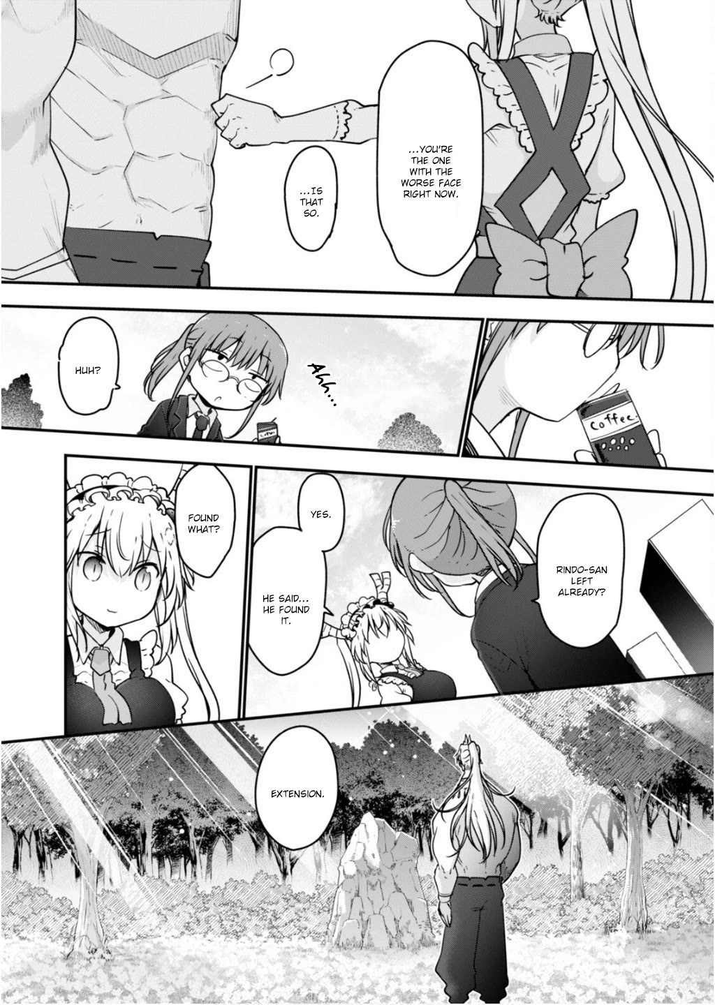 Kobayashi-san Chi no Maid Dragon Chapter 173 page 14 - Chapter 173: Kobayashi and Grave Visit