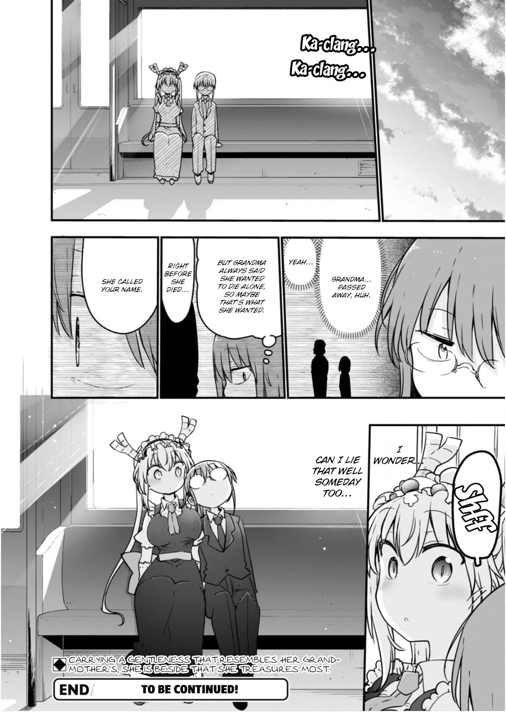 Kobayashi-san Chi no Maid Dragon Chapter 173 page 15 - Chapter 173: Kobayashi and Grave Visit