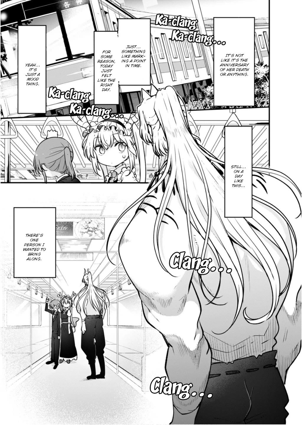 Kobayashi-san Chi no Maid Dragon Chapter 173 page 2 - Chapter 173: Kobayashi and Grave Visit