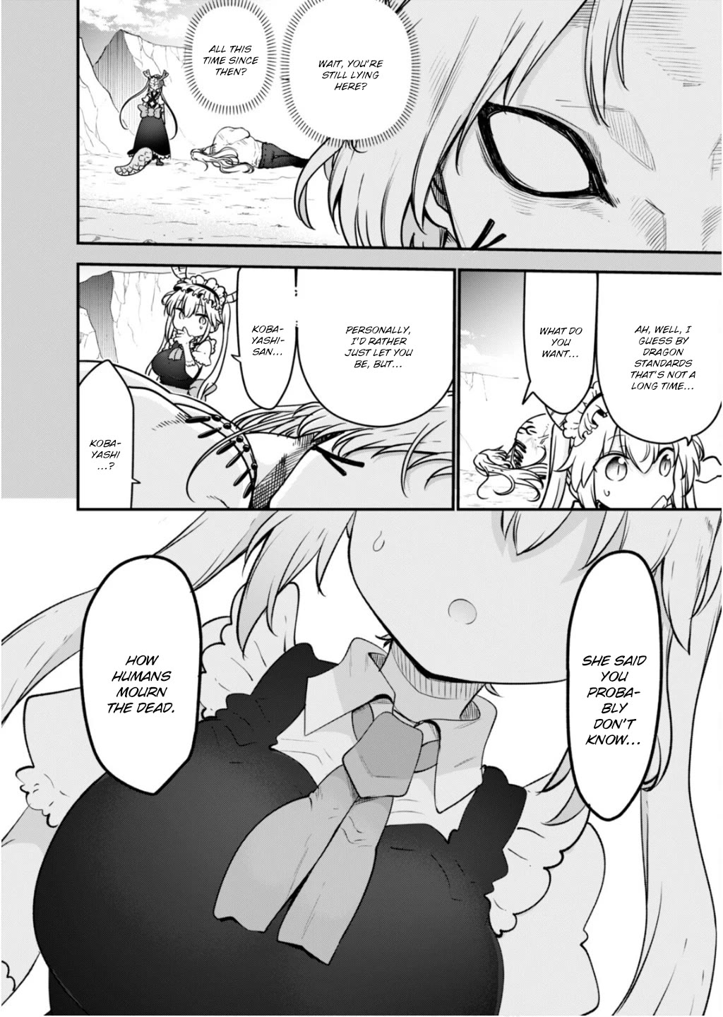 Kobayashi-san Chi no Maid Dragon Chapter 173 page 3 - Chapter 173: Kobayashi and Grave Visit
