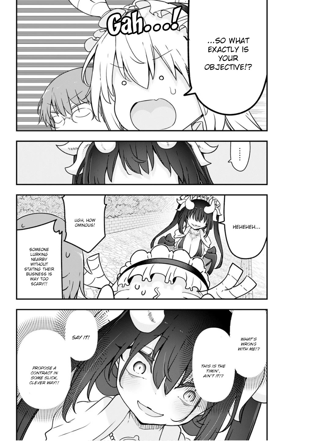 Kobayashi-san Chi no Maid Dragon Chapter 174 page 10 - Chapter 174: Yutarama and the Contract