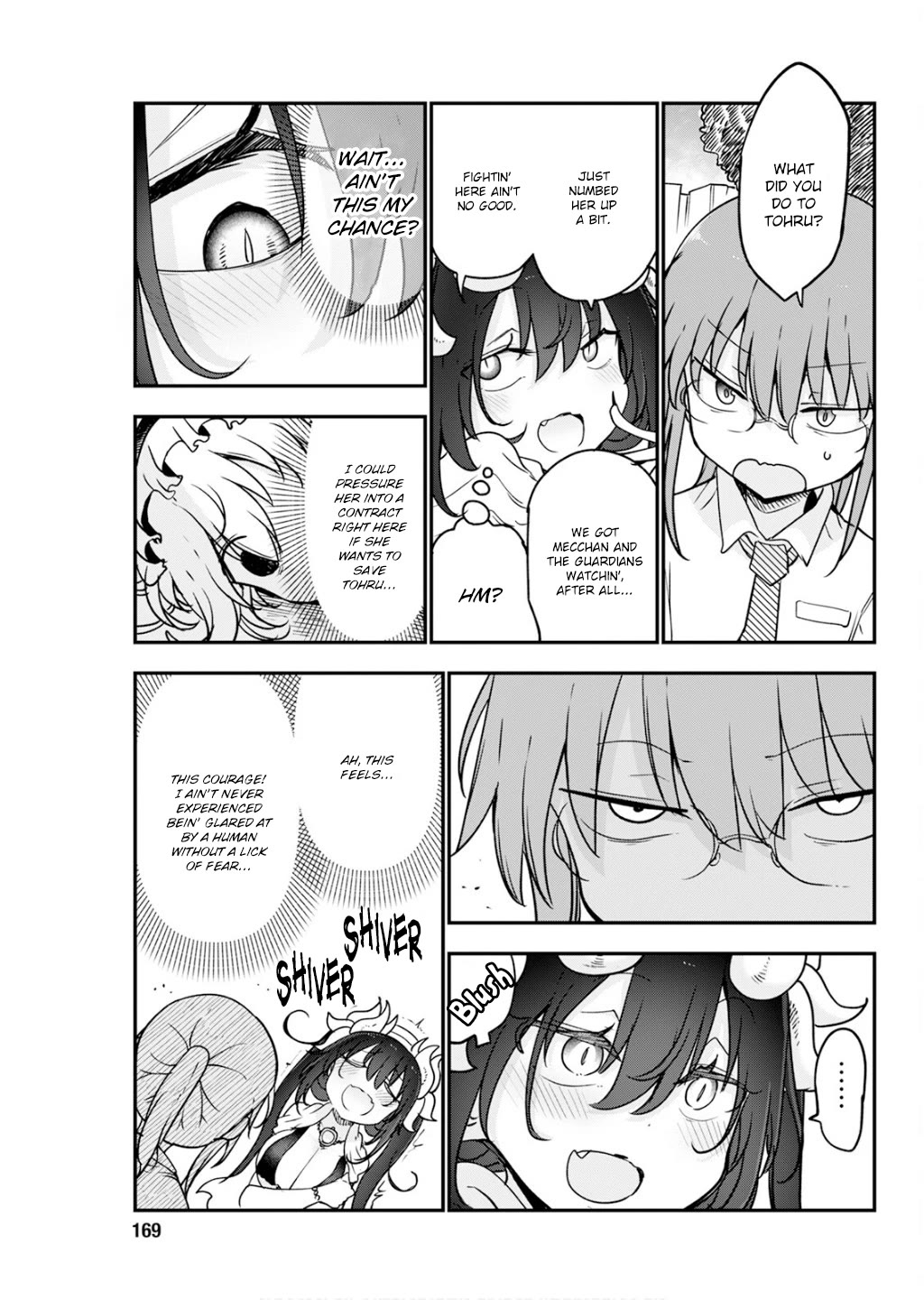 Kobayashi-san Chi no Maid Dragon Chapter 174 page 13 - Chapter 174: Yutarama and the Contract