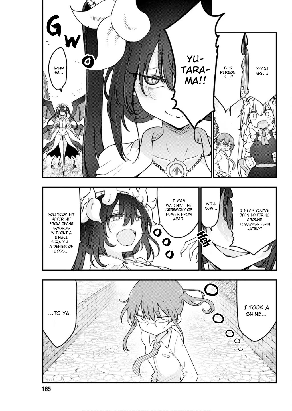 Kobayashi-san Chi no Maid Dragon Chapter 174 page 9 - Chapter 174: Yutarama and the Contract