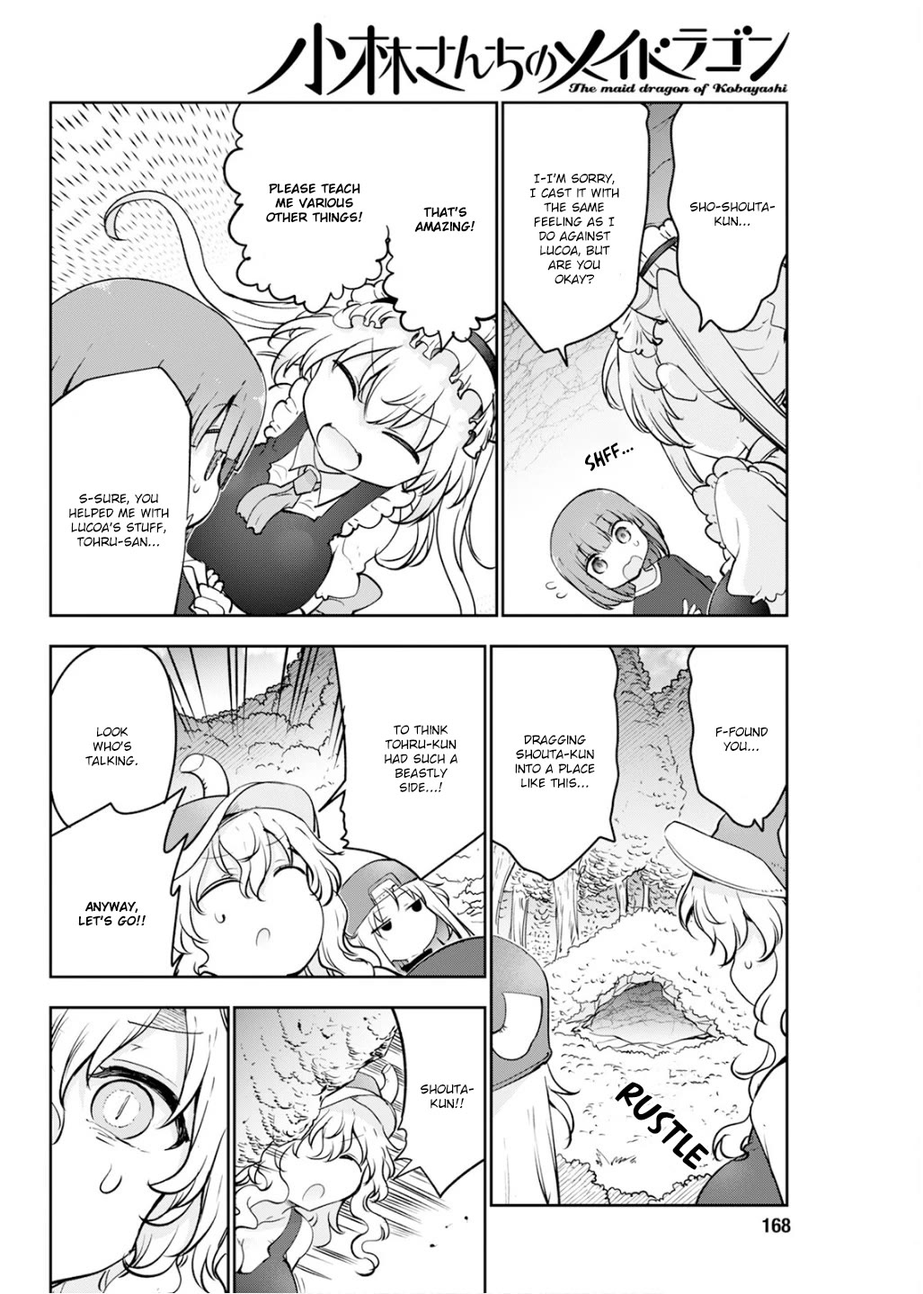 Kobayashi-san Chi no Maid Dragon Chapter 175 page 10 - Chapter 175: Tohru and Kidnapping