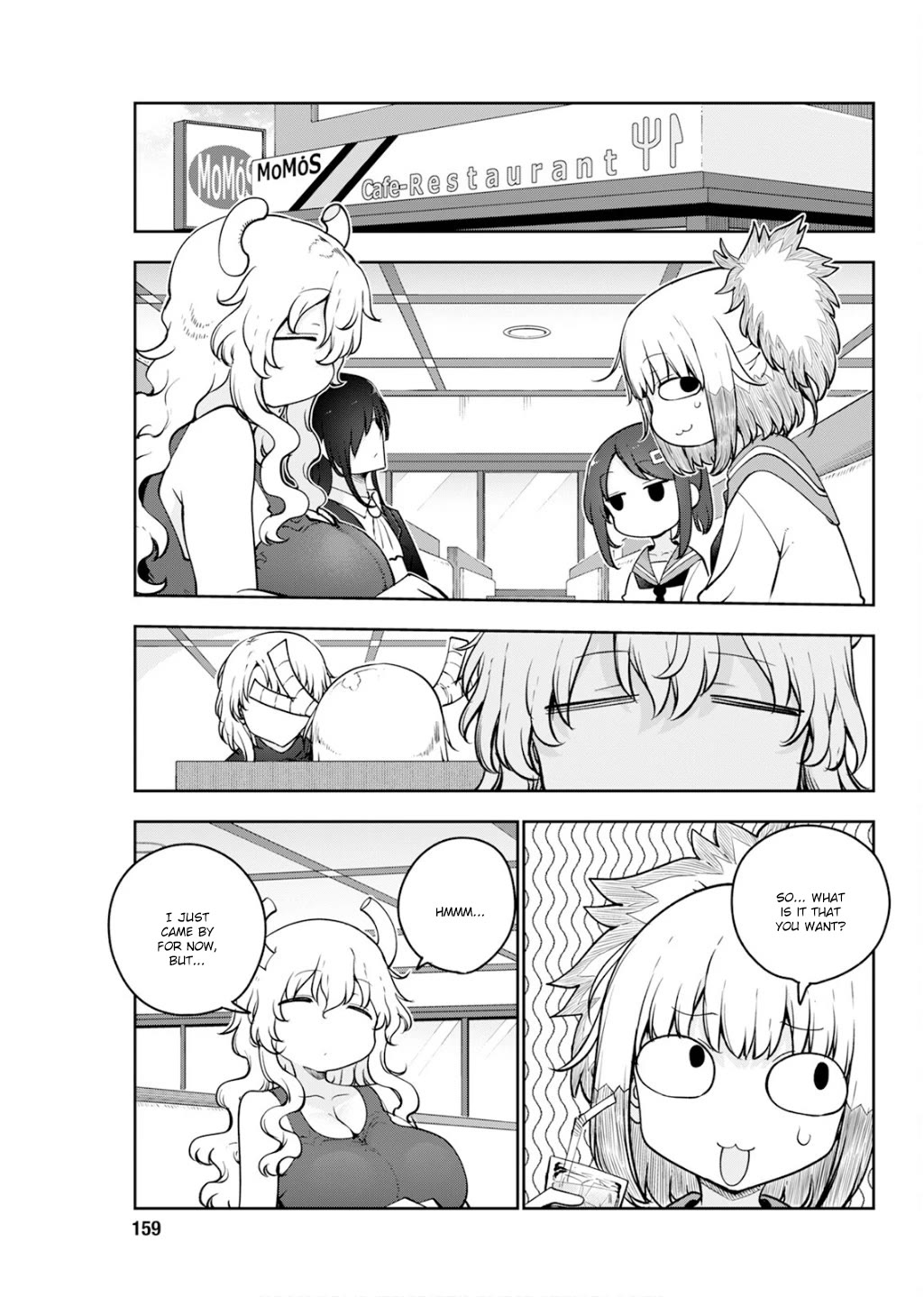 Kobayashi-san Chi no Maid Dragon Chapter 176 page 3 - Chapter 176: Lucoa and Tezca II
