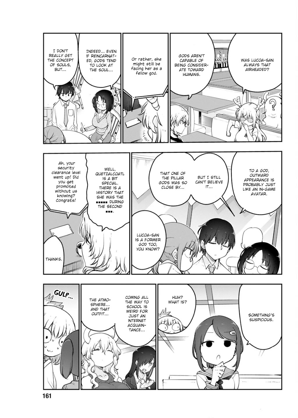 Kobayashi-san Chi no Maid Dragon Chapter 176 page 5 - Chapter 176: Lucoa and Tezca II