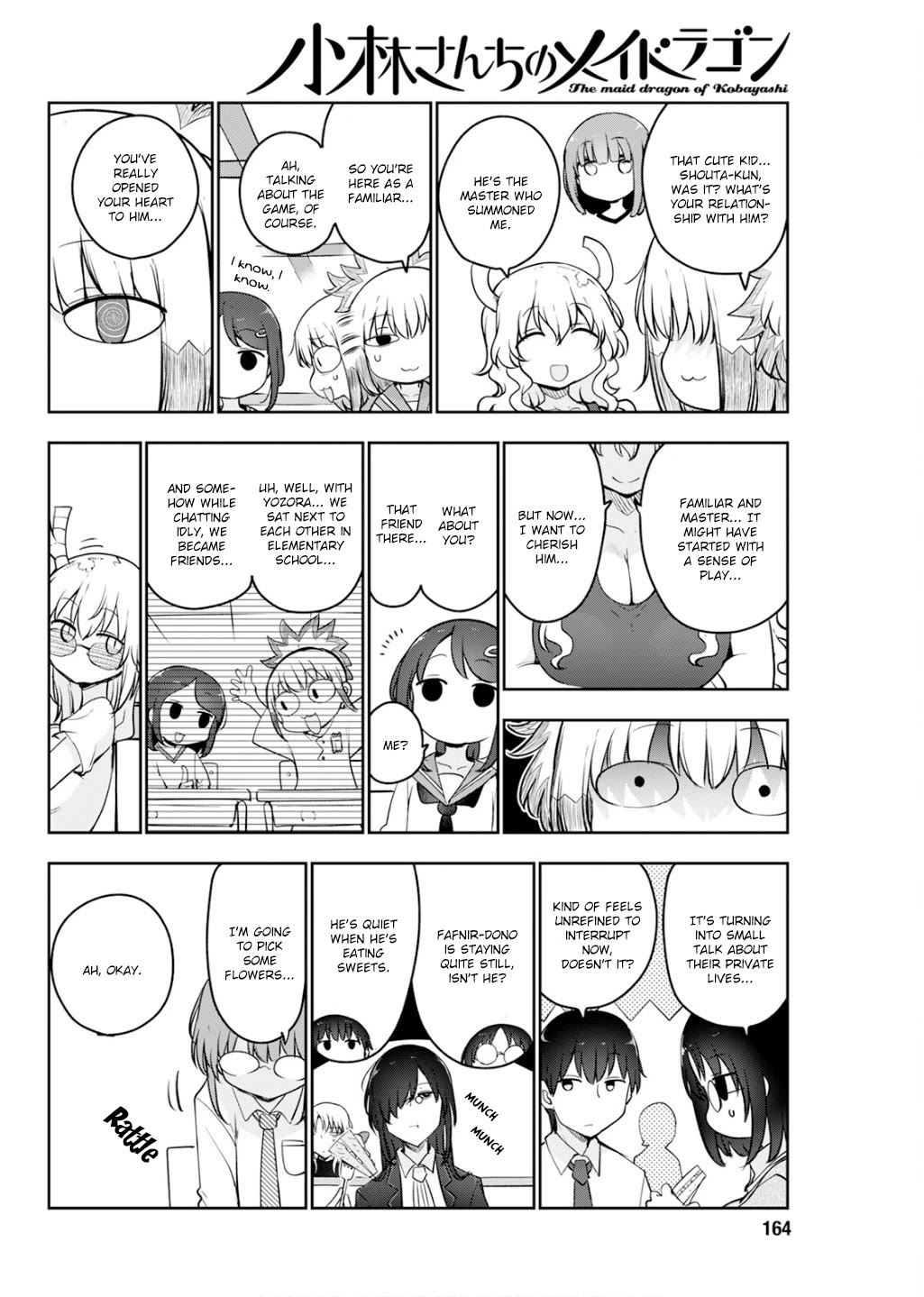 Kobayashi-san Chi no Maid Dragon Chapter 176 page 8 - Chapter 176: Lucoa and Tezca II