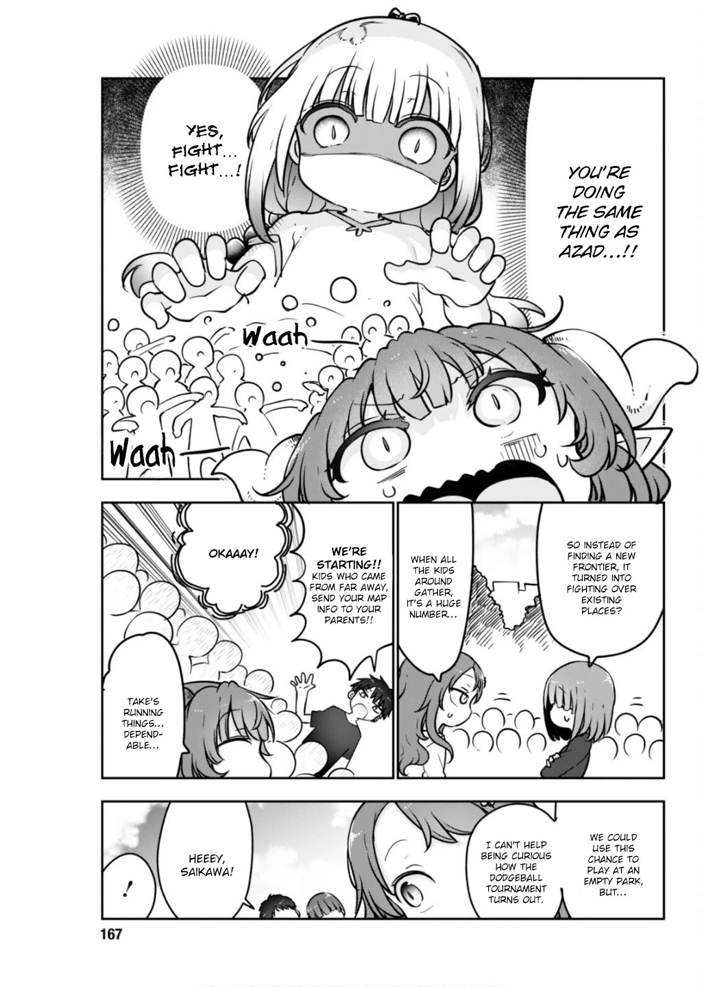 Kobayashi-san Chi no Maid Dragon Chapter 177 page 11 - Chapter 177: Kanna and The New Frontier