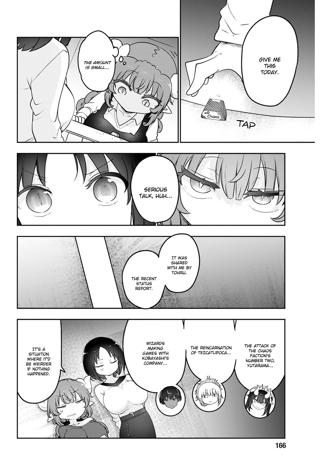 Kobayashi-san Chi no Maid Dragon Chapter 179 page 10 - Chapter 179: Elma and Iruru's Chat